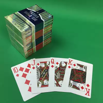 Benniu 777 Texas Hold'em PVC plastic large font double-sided frosted playing cards wear-resistant feel good a pack of 12 pairs