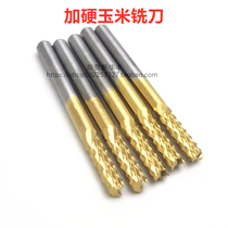 New PCB coating hardened corn milling cutter 3 175 CNC corn milling cutter Tungsten steel alloy milling cutter Engraving cutter