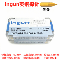 INGUN British steel probe GKS075 291 064 A2000 A2800 three-sided tip 1 0 test needle
