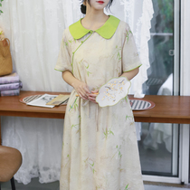 Yunzi (nouveaux produits à la liste pour 2 livraisons 1) Grand code Summer New products New Chinese Elegant Qipao Dress robe