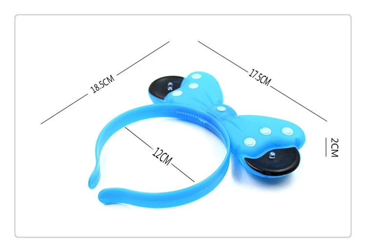 1158 mới bướm flash headband Minnie mũ dạ quang giả trang trí đạo cụ trang trí bên cung cấp - Sản phẩm Đảng / Magic / Hiệu suất