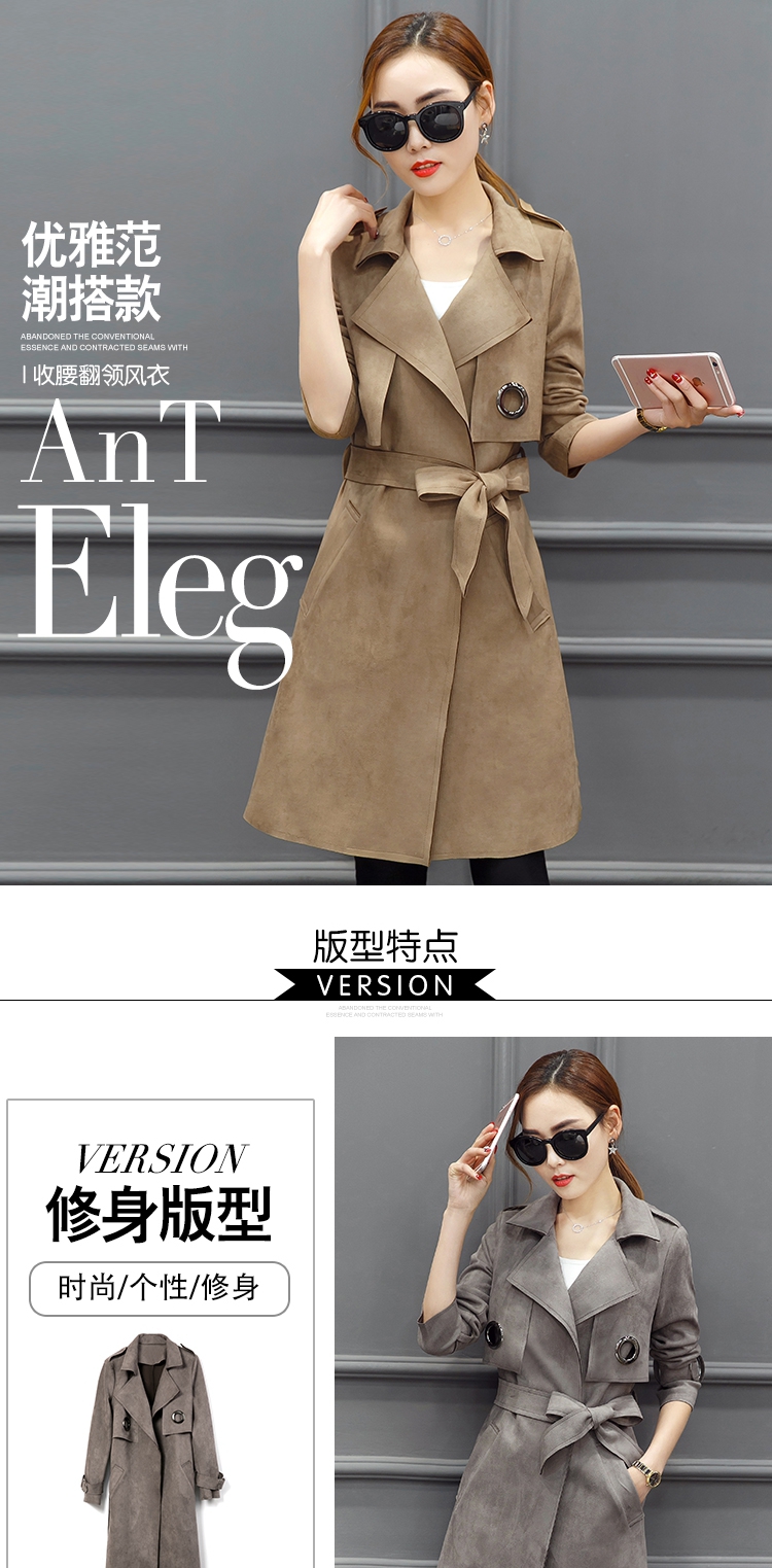 Trench pour femme en Polyester - Ref 3225624 Image 7