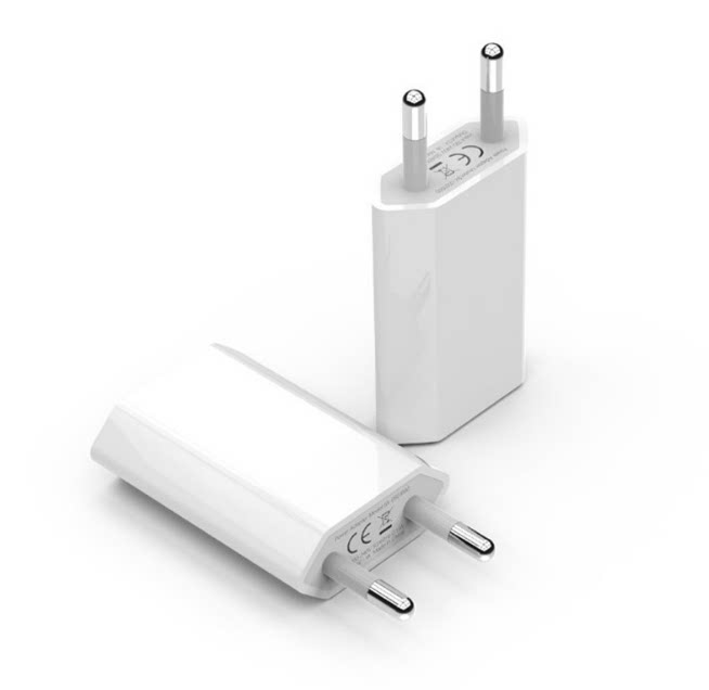 USB charging head European standard power adapter fast charging head