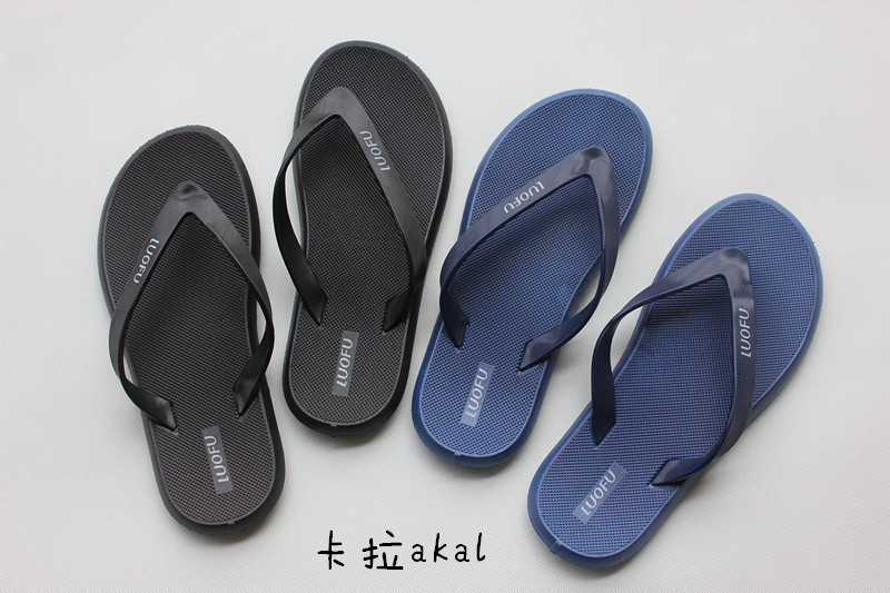 Mùa hè mới thời trang flip-flops Hàn Quốc phiên bản của dép nữ non-slip mang giày bãi biển nam giới và phụ nữ dép giản dị và dép đi trong nhà triều