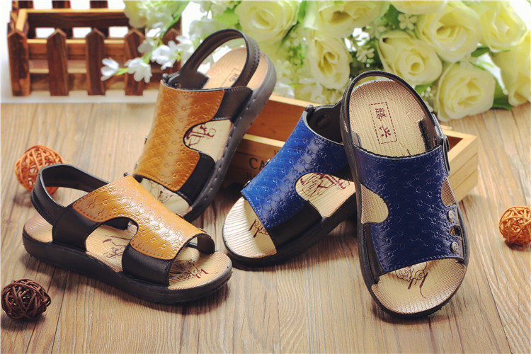 Pantoufles enfants en autre pour été - semelle plastique - Ref 986475 Image 9