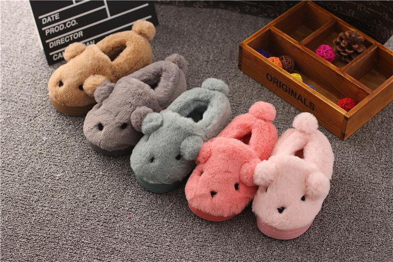 Pantoufles enfants en autre pour hiver - semelle autre - Ref 1015446 Image 11