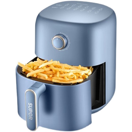 苏泊尔空气炸锅KJ35D72蒸气嫩炸抽拉断电3.5L容量家庭的好帮手