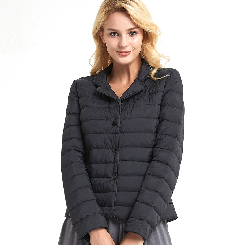 Áo khoác nữ nhỏ, nhẹ và rộng đến thắt lưng 2020 mùa thu đông mới - Xuống áo khoác