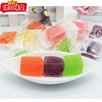BIG delicious food rich cube soft candy bag gel candy candy 300 grams 32 yuan