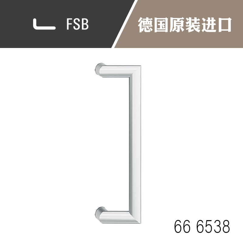 Germany FSB Fu Shi Bo imported large handle wooden door handle 6538