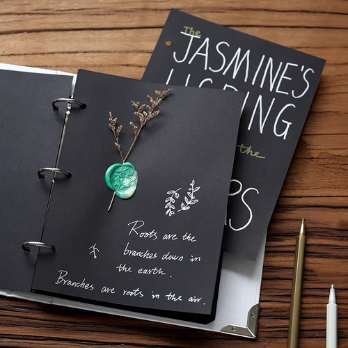 Карманный блокнот, кожаный ноутбук, ретро книга, отрывной лист, DIY