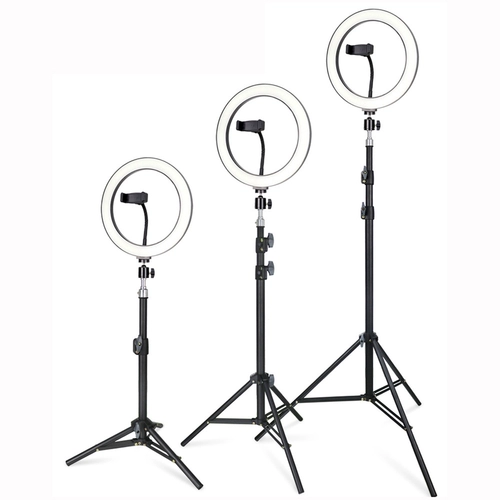 Мобильный телефон, трубка, штатив, напольный универсальный заполняющий свет, оборудование, популярно в интернете, полный комплект