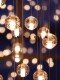 Meteor Shower Crystal Staircase Chandelier, Light Luxury Stainless Steel Villa Rotating Open-Air Duplex Staircase Living Room Long-Line Lamp