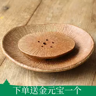 Yixing kiln becomes Japanese-style purple sand pot, dry bubble table, tea tray, pot mat, tea, tea art, coarse pottery pot, kettle, sea drainage