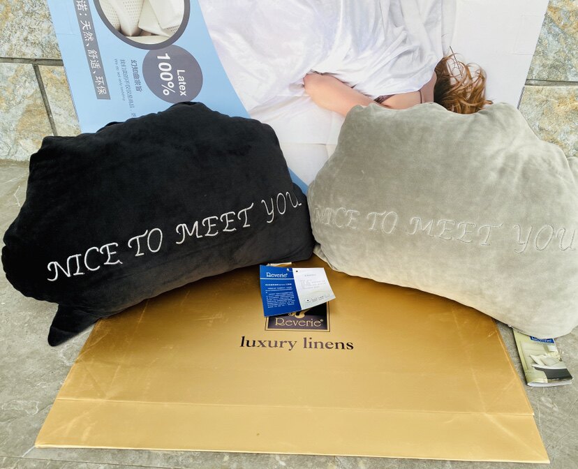 American Psychedonical Song ReverieHP08 Clouds of latex hold pillows against pillows-Taobao