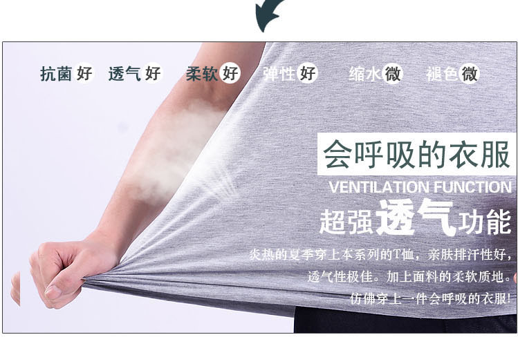Áo vest nam trung niên và cotton nửa mùa hè Áo tay dài cộng với size cộng với áo sơ mi cotton ông già béo màu xám tay ngắn áo lót mặc vest nam