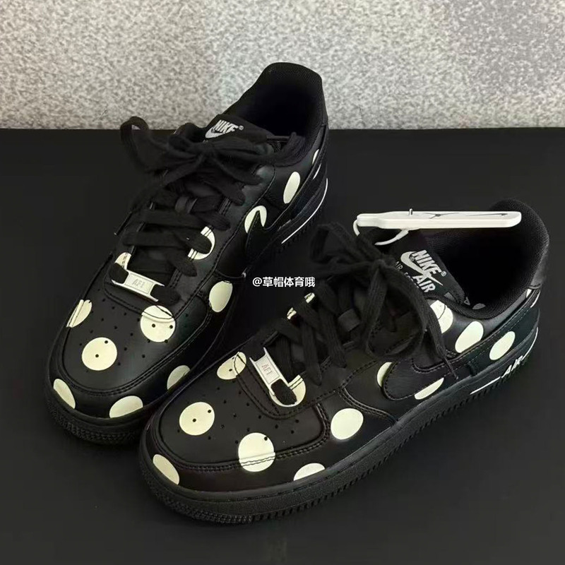 Nike 26Th Summer New Women's Polka Dot Af1 Air Force One Sports Sneakers Ir8647-001 Nike 26Th Summer New Women's Polka Dot Af1 Air Force One Sports Sneakers Ir8647-001