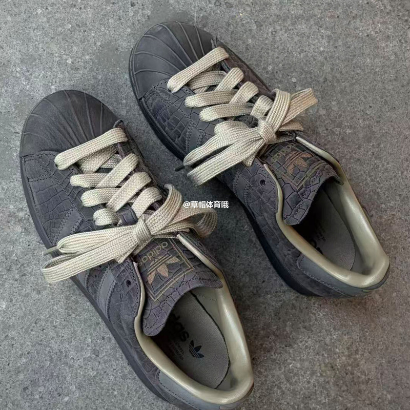 Adidas Trefoil 26Th Autumn Collection Unisex Explosive Retro Shell Toe Sports Low-Top Sneakers Kk4751 Adidas Trefoil 26Th Autumn Collection Unisex Explosive Retro Shell Toe Sports Low-Top Sneakers Kk4751