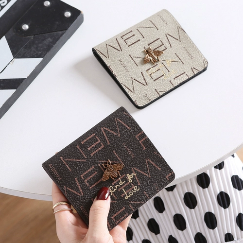 Бумажник, короткая сумка через плечо, модный маленький универсальный ультратонкий кожаный кошелек, коллекция 2021, из натуральной кожи