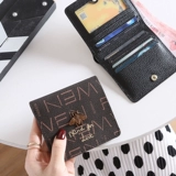 Бумажник, короткая сумка через плечо, модный маленький универсальный ультратонкий кожаный кошелек, коллекция 2021, из натуральной кожи