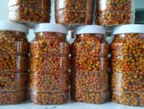  Shanxi Lvliang Mountain wild sea buckthorn fresh fruit freshly picked can extract fruit seed oil to make enzyme wine juice