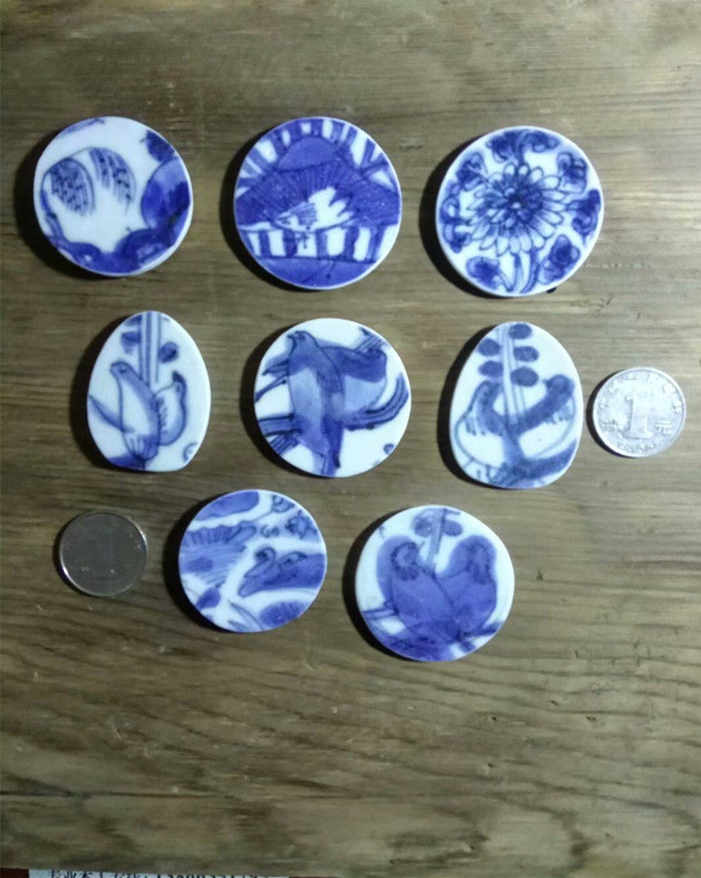 D501 Ming Qing Antique Piece Pending Piece of Antique Antique Antique Pack Old Fidelity 88