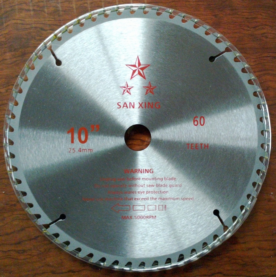Carbide woodworking saw blade electric circular saw blade cutting blade 10 inch (250mm) 60 teeth factory direct sales