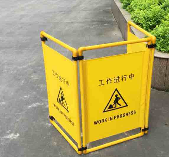 Folding Cloth Art Safety Fence Construction Guardrail Extension Guard Rail Lift Fence Safety Fence Cloth Enclosure