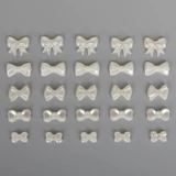 Заколка для волос с бантиком в форме сердца ручной работы, аксессуар для волос, DIY, 100 шт