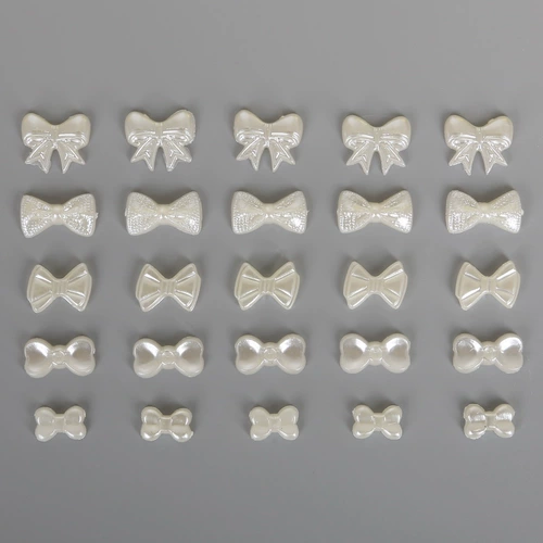 Заколка для волос из жемчуга с бантиком в форме сердца ручной работы, аксессуар для волос