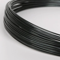 Диаметр черного провода 1 мм10 метров/галстук
