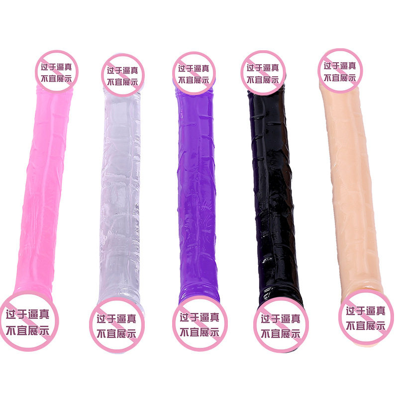 2 6cm mini-trumpet soft double head wear fake toys lesbian lesbian sex goods anal plug