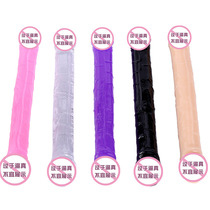 2 6cm mini trumpet soft double-headed wearing dildo lesbian lesbian Lala sex toys anal plug