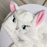 Коралловый бархатный банный халат с капюшоном, пижама, подходит для подростков