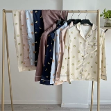 Летний лонгслив, комплект, пижама