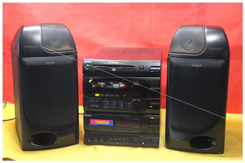 Second-hand Acoustics SONY Sony G90 Japan Import Portfolio Sound HIFI Speaker Sound Quality Good