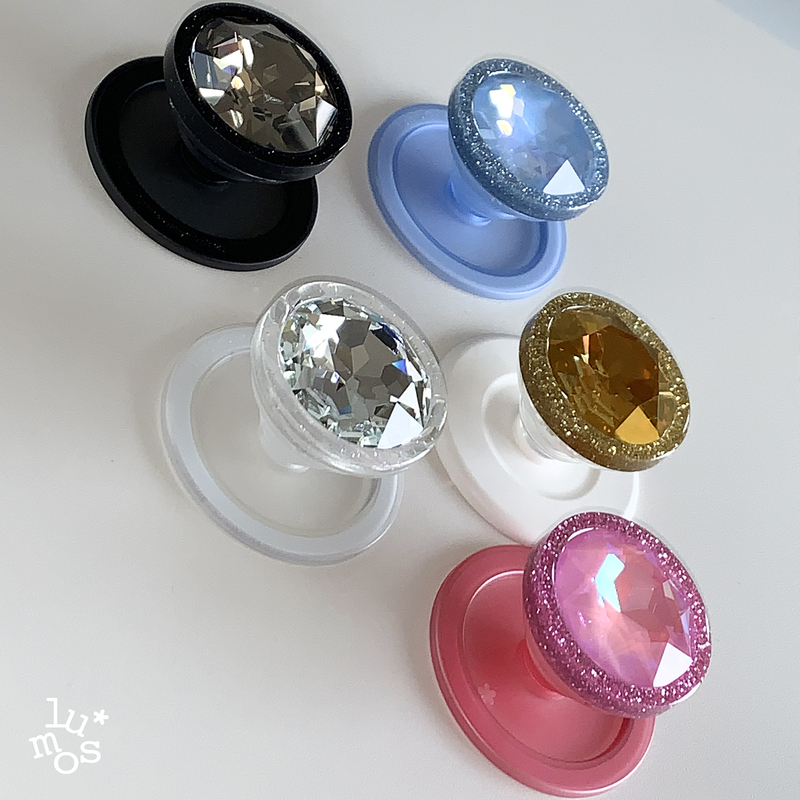 Lumos「Precious Stone」Fingertip Treasure Dazzling Colorful Diamond Phone Case Magnetic Airbag Stand Lumos「Precious Stone」Fingertip Treasure Dazzling Colorful Diamond Phone Case Magnetic Airbag Stand