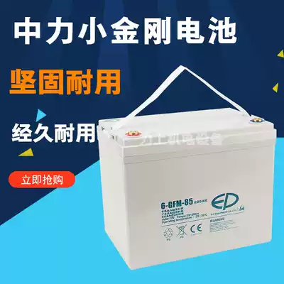 Zhongli Nuo Li Da Hang Fork electric pallet car battery small gold steel 85AH battery