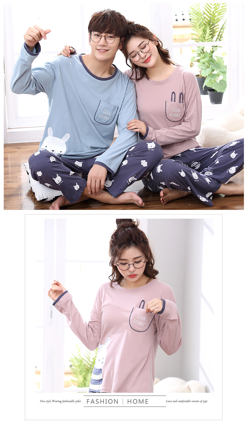 Pyjama mixte en Coton à manches longues - Ref 2988466 Image 92