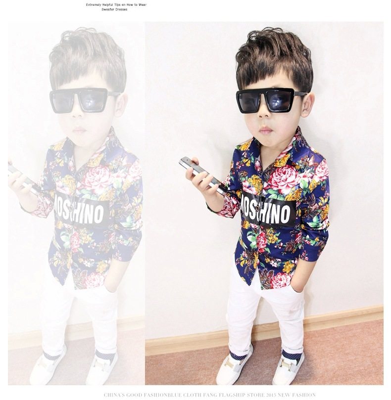 Chemise garcon à manche longue - Ref 2074740 Image 13