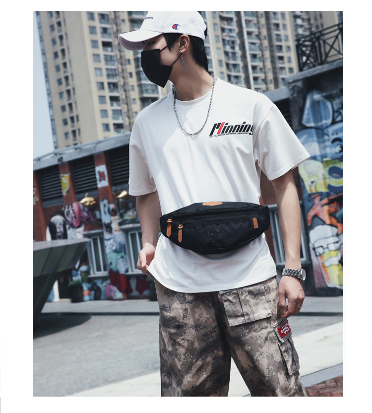 Dụng cụ túi ngực Nhật Bản nam thương hiệu thủy triều hip hop túi thông thường trai in siêu lửa cá tính thể thao túi nữ - Túi của con người túi michael kors
