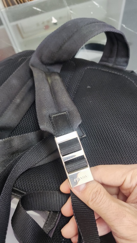 Repair Prada Backpack Shoulder Straps That Have Become Hard and Flaky, Replace Padding, Repair Handles, Physical Store