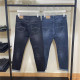 Authentic Baleno Men's Jeans, Pure Cotton, Slim Fit, Trendy, Stretchy, Versatile, Black Casual Jeans, Long Pants for Men