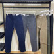 Authentic Baleno Men's Casual Pants, New Autumn and Winter Style, Pure Cotton, Solid Color, Business Casual, Slim Fit, Straight Leg Men's Casual Pants
