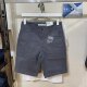 Authentic Baleno Men's Shorts, New Summer Style, Pure Cotton, Slim Fit, Solid Color, Simple and Versatile Men's Shorts, Five-Point Length