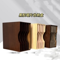 Vinyl record cabinet record cabinet Nordic retro sofa side cabinet free installation simple small bookcase living room magazine cabinet