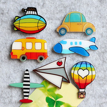 Creative Acrylic Cartoon Nails Means Of Transport Kindergarten Children Handmade Photos Wall Trim Tack Nail Press Nail