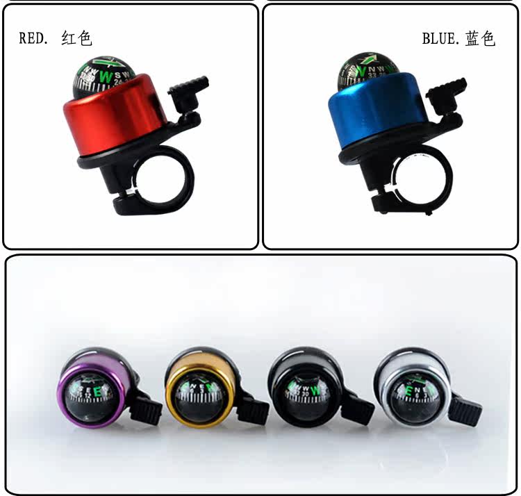Avertisseur de vélo bell Compass - Ref 1456467 Image 5