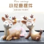 Xe cung cấp trang trí xe tất cả các cách an toàn hươu trang trí xe dễ thương đẹp búp bê cá tính sáng tạo trang sức đồ trang trí xe oto