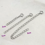 Браслет, длинное ожерелье, регулируемая цепь, аксессуар ручной работы, аксессуары, серебро 925 пробы